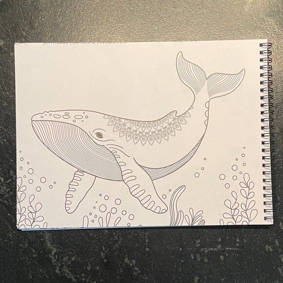 Mindful Relaxation Stress Relief Coloring Book and Markers (NWOT) - Picture 11 of 15